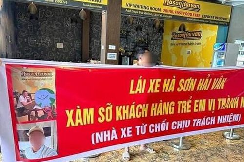 Tạm giữ tài xế xe Hà Sơn - Hải Vân bị tố sàm sỡ khách trẻ vị thành niên