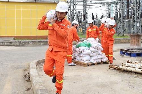 Phối hợp các lực lượng diễn tập ứng phó sự cố lưới điện truyền tải