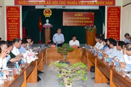 Phú Quý tập trung làm tốt công tác quy hoạch, thu hút các nguồn lực cho đầu tư phát triển