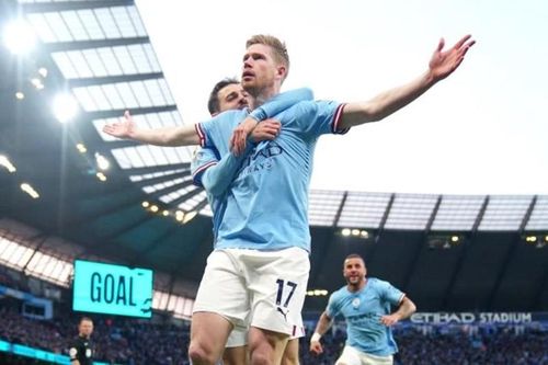 Man.City đánh bại Arsenal 4-1, chức vô địch đã trong tầm tay