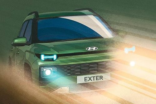 Hyundai Exter 2024 - 'tiểu SantaFe' lộ thiết kế trước ngày ra mắt