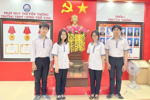 Học sinh Trường THPT Lương Thế Vinh thi HSG đạt thành tích cao