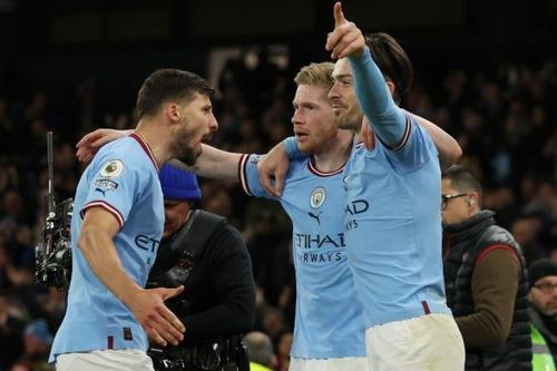 Thắng đậm Arsenal 4-1, Man City rộng cửa vô địch Ngoại hạng Anh