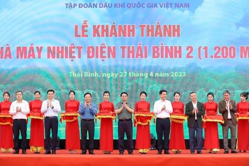 Khánh thành Nhà máy Nhiệt điện Thái Bình 2 khẳng định sự đúng đắn, kịp thời trong phát triển năng lượng