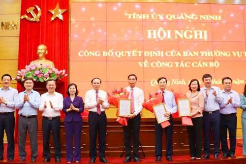 Quảng Ninh điều động, phân công 3 nhân sự chủ chốt