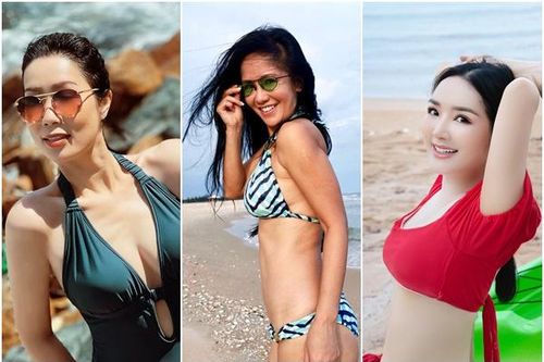 3 mỹ nhân Việt tuổi 52 vẫn tự tin khoe dáng với bikini hai mảnh