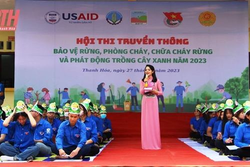 Hội thi truyền thông Bảo vệ rừng, phòng cháy, chữa cháy rừng và phát động trồng cây xanh năm 2023