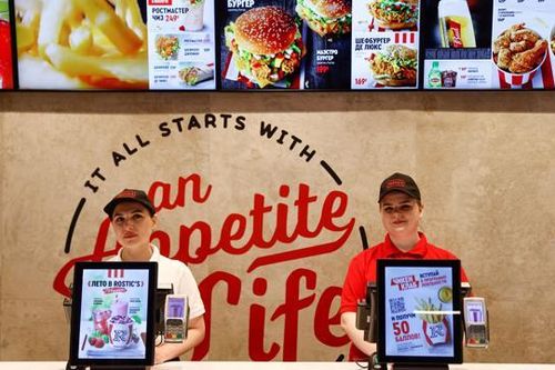 KFC ở Nga đã mở cửa trở lại với tên gọi mới