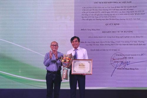 Hội Kiến trúc sư thành phố Đà Nẵng tích cực đóng góp xây dựng, phát triển thành phố
