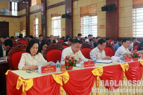 Văn Lãng: Sơ kết giữa nhiệm kỳ thực hiện nghị quyết đại hội và Sơ kết 3 năm thực hiện Kết luận số 01
