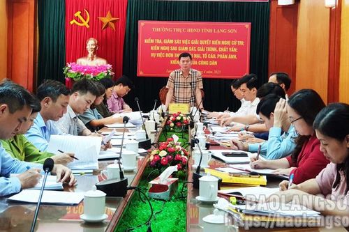 Đoàn kiểm tra, giám sát của Thường trực HĐND tỉnh kiểm tra, giám sát tại 3 sở: Nông nghiệp và Phát triển nông thôn, Giao thông vận tải, Tài nguyên và Môi trường