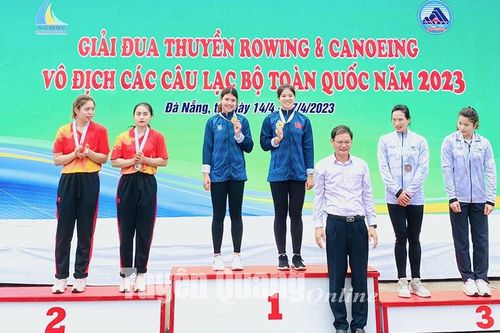 Tuyên Quang giành 3 Huy chương Vàng tại Giải đua thuyền Rowing và Canoeing