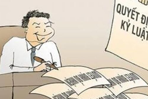 Cảnh cáo một lãnh đạo Chi cục Thi hành án dân sự huyện