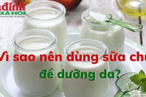 Vì sao nên dùng sữa chua để dưỡng da?