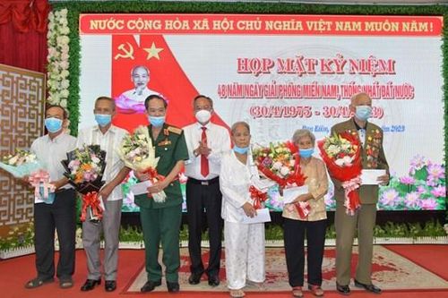 Bạc Liêu: Họp mặt kỷ niệm 48 năm Ngày giải phóng miền Nam, thống nhất đất nước