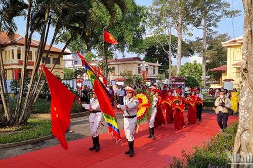 Vĩnh Long tổ chức dâng lễ vật Giỗ Tổ Hùng Vương