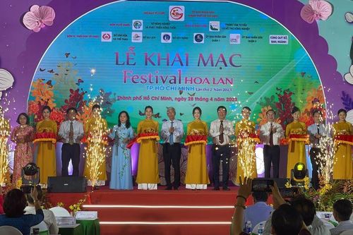 Khai mạc Festival hoa lan Thành phố Hồ Chí Minh