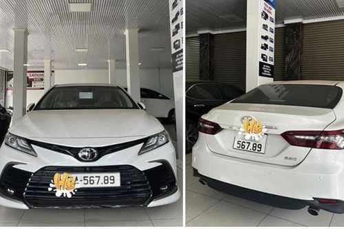 Toyota Camry biển 'san bằng tất cả - 56789' bán 3,5 tỷ ở Đắk Lắk