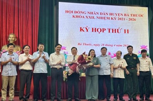 Ông Ngọ Đình Hải được bầu làm Chủ tịch UBND huyện Bá Thước (Thanh Hóa)