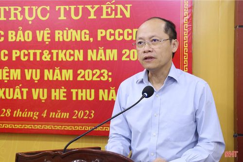 Tập trung cao phòng chống cháy rừng, ứng phó với thiên tai