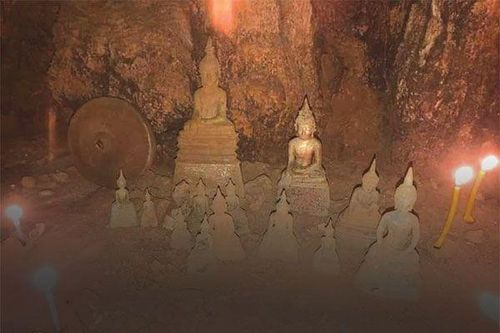 Lào phát hiện nhiều tượng Phật bằng vàng cùng nhiều cổ vật quý