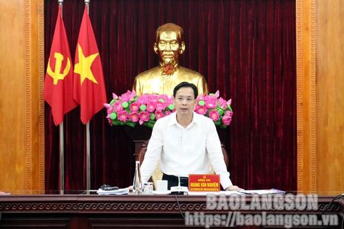 Ban Chỉ đạo kỷ niệm các ngày lễ lớn, sự kiện lịch sử quan trọng tỉnh Lạng Sơn: Họp đánh giá công tác chuẩn bị cho Lễ kỷ niệm 90 năm Ngày truyền thống Đảng bộ tỉnh Lạng Sơn (15/6/1933 – 15/6/2023)