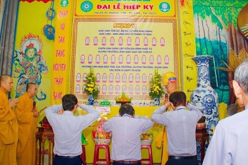 Gia đình Phật tử TP.HCM tổ chức lễ hiệp kỵ chư vị sáng lập