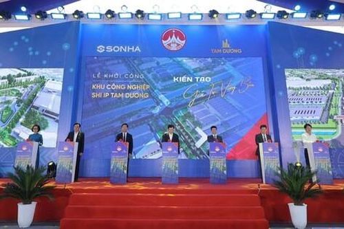 Tập đoàn Sơn Hà khởi công Khu công nghiệp SHI IP Tam Dương, Vĩnh Phúc