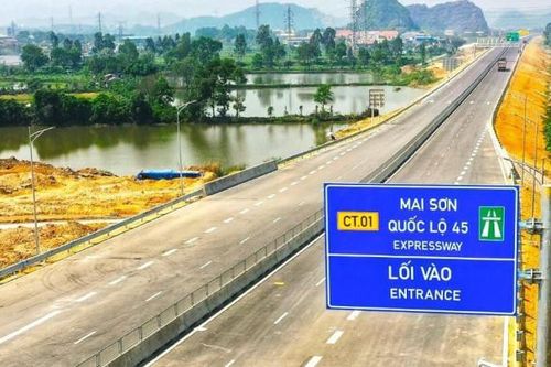 Cao tốc Mai Sơn - Quốc lộ 45 chính thức cho phép ô tô lưu thông