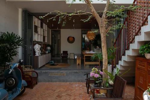 Nhà Dế Mèn: Ngôi nhà hạn chế tối đa vách ngăn vì muốn con trai có không gian trải nghiệm