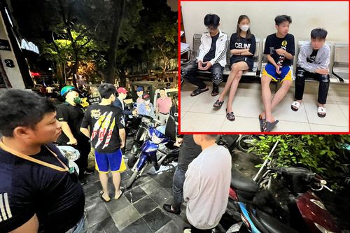 Vây chặn các nhóm thanh, thiếu niên có biểu hiện phóng nhanh, lạng lách trên phố ngày nghỉ lễ