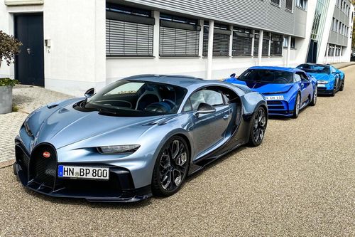 Bộ 3 Bugatti hàng hiếm hội tụ tại Đức