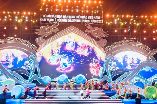Sôi động Lễ hội Văn hóa dân gian biển đảo Việt Nam tại Hải Phòng