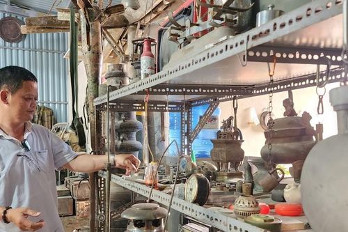 Kho tàng kỉ vật chiến tranh vô giá của người đàn ông Quảng Trị