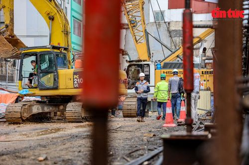 Metro Nhổn - Ga Hà Nội thi công 3 ca xuyên kỳ nghỉ lễ