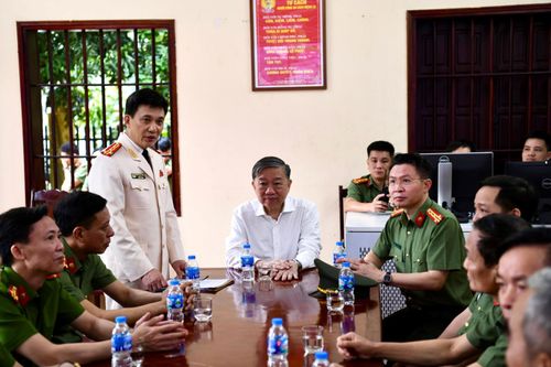Đại tướng Tô Lâm kiểm tra phương án đảm bảo an ninh trật tự tại Đền Hùng