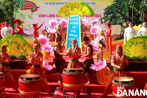 Sôi động lễ hội đình làng Hòa An lần thứ 7