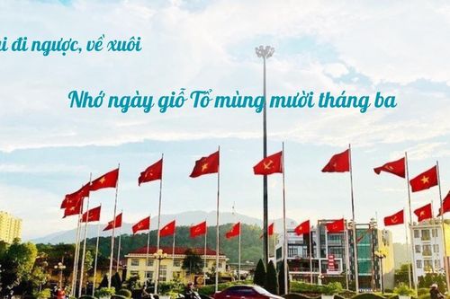 Nhớ ngày giỗ Tổ mùng mười tháng ba