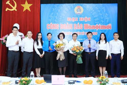 Công đoàn Báo Hànôịmới tổ chức Đại hội lần thứ VI, nhiệm kỳ 2023-2028