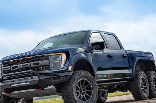 Ford F-150 Raptor R hóa 'quái thú' 6 bánh trị giá nửa triệu đô