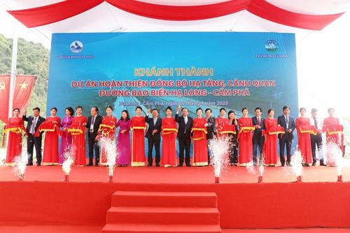 Khánh thành đường bao biển Hạ Long - Cẩm Phả 2.200 tỷ đồng