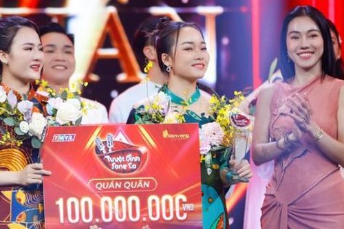 Hai người đẹp đến từ Nghệ An giành quán quân 'Tuyệt đỉnh song ca 2023'