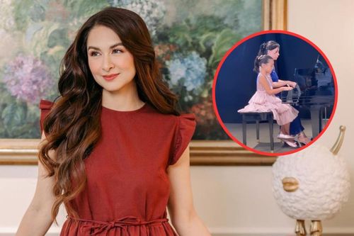 Ái nữ 'mỹ nhân đẹp nhất Phillipines' Marian Rivera bộc lộ tài năng nghệ thuật y hệt mẹ