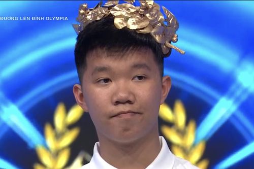 Nam sinh Thanh Hóa chiến thắng tuyệt đối, giành vòng nguyệt quế Olympia