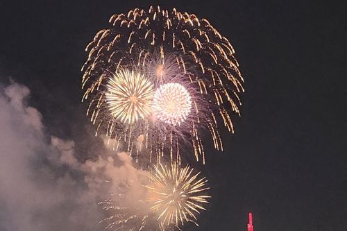 Tưng bừng màn pháo hoa chào mừng Ngày Giải phóng miền Nam 30-4