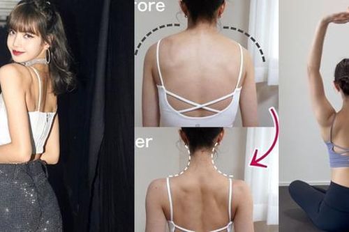 10 phút mỗi ngày để có tấm lưng cánh bướm, bờ vai thon thả đón hè