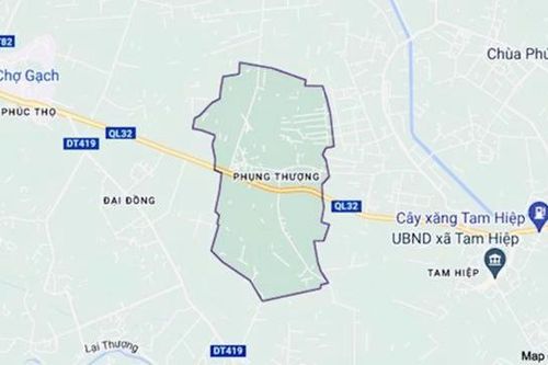 Huyện Phúc Thọ: Sắp đấu giá đất gần Quốc lộ 32, giá khởi điểm 16 triệu/m2