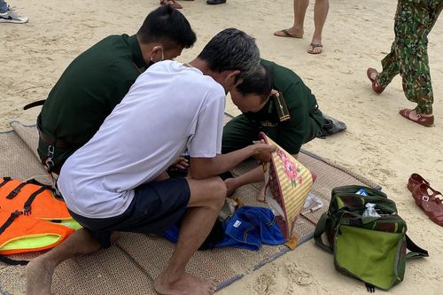 Thanh niên tử vong khi đi tắm tại biển Cửa Việt