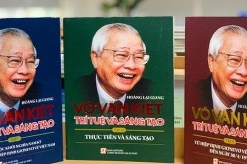 Bộ sách khắc họa toàn diện cuộc đời và sự nghiệp của cố Thủ tướng Võ Văn Kiệt