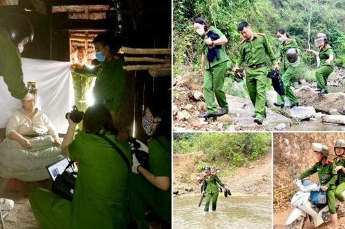 Vượt núi băng đồi, vào bản làm căn cước công dân trong ngày nghỉ lễ